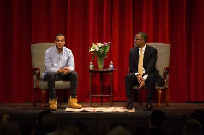 Professor Eddie Glaude and his son Langston visit Taft - Taft School
