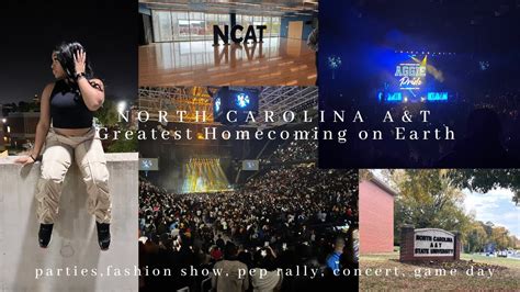 GHOE Vlog NCAT Homecoming 2022 Fashion Show Pep Rally Concert