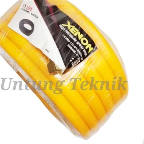 Jual Xenon Meter Selang Kompresor Kuning High Pressure Spray Hose