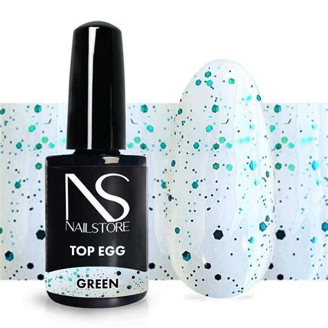 Top Egg Green No Wet Finish No Dispersione Per Smalto Gel Nail Store