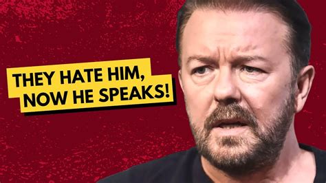 The Whole World Hates Him Now Ricky Gervais Breaks His Silence Youtube