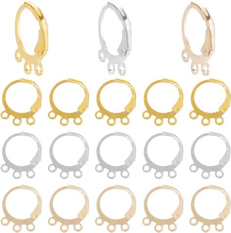 Amazon Sunnyclue Box Pcs Earring Hooks Leverback Earring