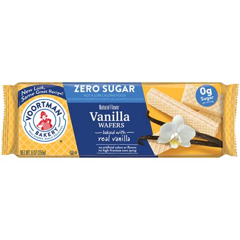 Voortman Bakery Zero Sugar Vanilla Wafers 9 Oz