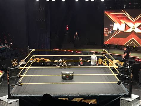 My View For Nxt Center Stage Tapings Tonight First Nxt Show And I