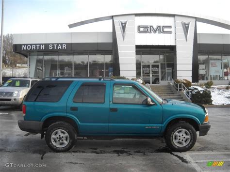 1996 Teal Green Metallic Chevrolet Blazer 4x4 25299980 Photo 7