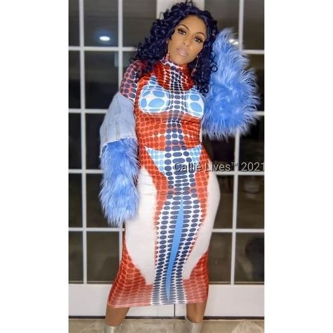 Callie Lives Dresses Stasia Bikini Body Printed Bodycon Sexy Stretch Dress Poshmark