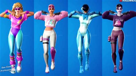 Fortnite Walkin Preety Tiktok Emote Aerobic Assasin Astro Assasin