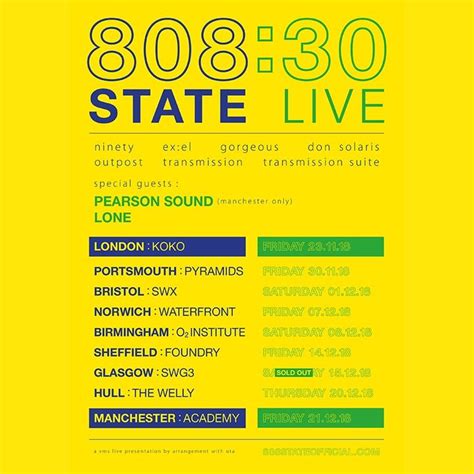 808 State Tour Dates 2019 & Concert Tickets | Bandsintown