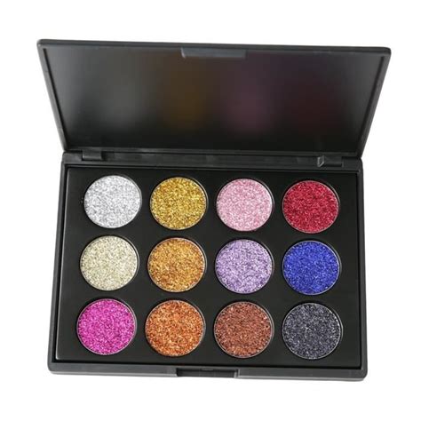 Palette De Fard Paupi Res Maquillage Eye Glitter Powder Pigments De