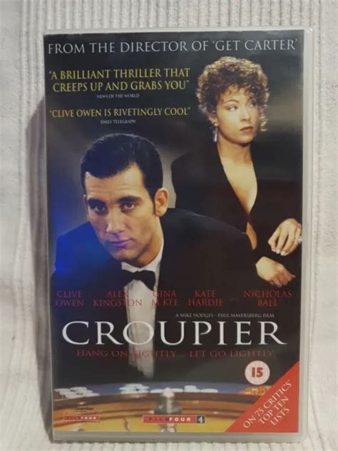 CROUPIER FILM FOUR Big Box Ex Rental Vhs Video Rare 3 49 PicClick UK