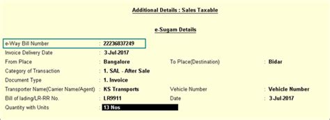 E Sugam For Karnataka Under Gst