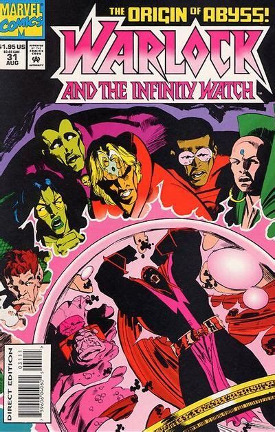 Warlock And The Infinity Watch 31 By Patrick Olliffe Marvel Comics