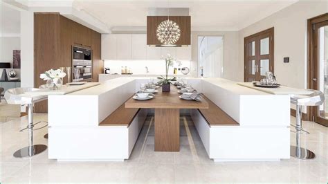 Cucine Ad Angolo Con Penisola E Tavolo Isola Cucina Cucine Piccole