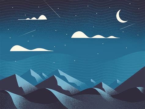 Textured Landscape 3 by Brad Hansen on Dribbble