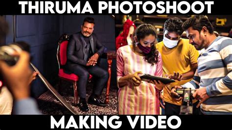 Thol Thirumavalavan Exclusive Photoshoot Making Video PRO Guna Opens