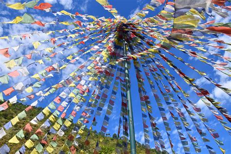 Prayer Flags of Bhutan - Nomadic Thoughts