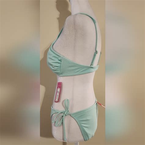 Xhilaration Swim New Xhilaration Piece Mint Green Bikini Set