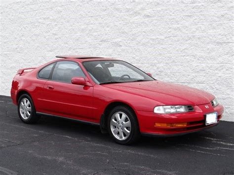 1992 Honda Prelude Si 4WS Coupe Sporty Red 5 Speed Manual Hard To Find