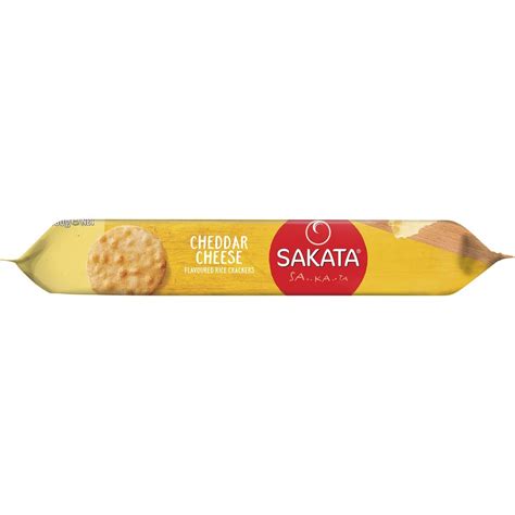 Sakata Rice Crackers Cheddar Cheese G Woolworths