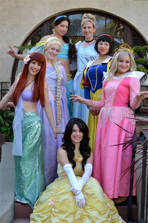 Princesses Ariel Rapunzel Jasmine Cinderella Snow White Aurora