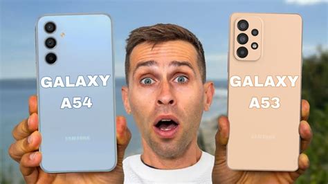 Samsung Galaxy A54 Vs Samsung Galaxy A53 Comparison Youtube