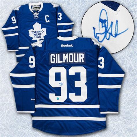 Doug Gilmour Toronto Maple Leafs Autographed Premier Jersey - Gameday ...