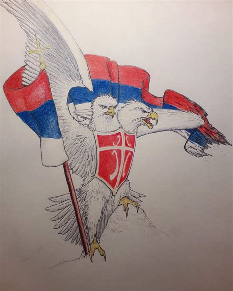 Serbian eagle | Createmino Amino