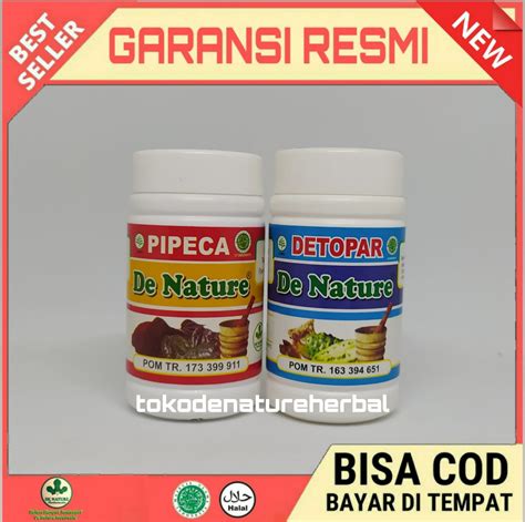 BISA COD DETOPAR PIPECA DE NATURE Obat Penyakit Paru Paru Batuk TBC