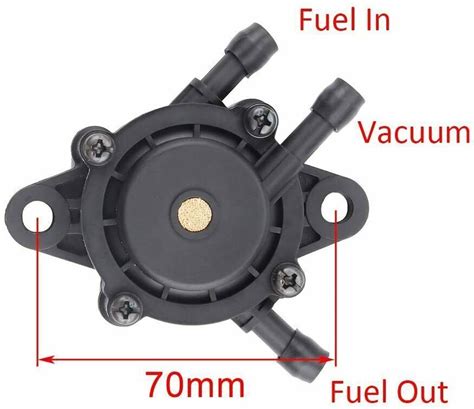 GAS VACUUM FUEL PUMP FOR KOHLER 17 25 HP SMALL ENGINE LAWN MOWER