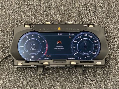 Vw Tiguan N Ii Digital Lcd Virtual Tacho Kombiinstrument Cluster