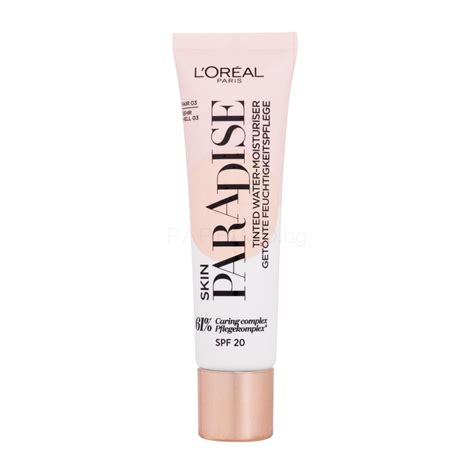 L Oréal Paris Skin Paradise Tinted Water Moisturiser SPF20 Фон дьо тен