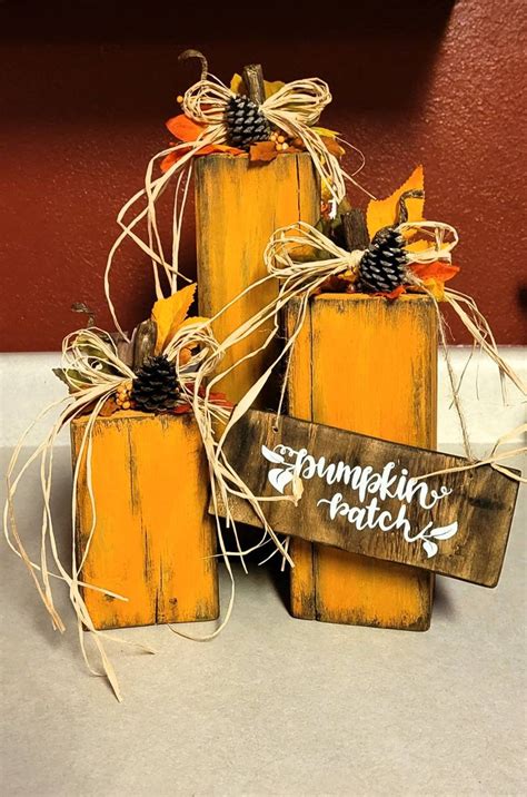 Pumpkin Patch Fall Decor - Etsy