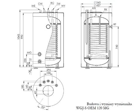 Elektromet Wgj S Oem Mg Mg Wymiennik C W U Z W Ownic