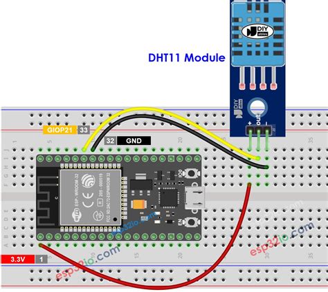 Esp Tutorial Dht Dht Temperature And Humidity Sensor Youtu