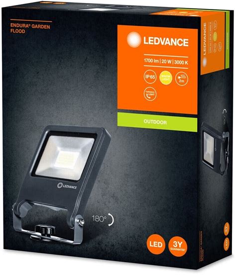 LEDVANCE ENDURA GARDEN Flood 20W 3000K 830 Spike IP65 Ab 17 10