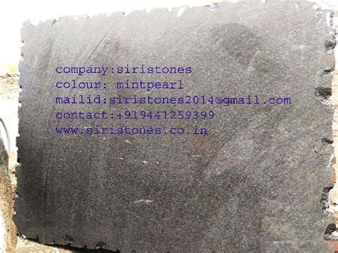 Siri Stones Rough Mint Pearl Granite Blocks Manufacturer And Supplier