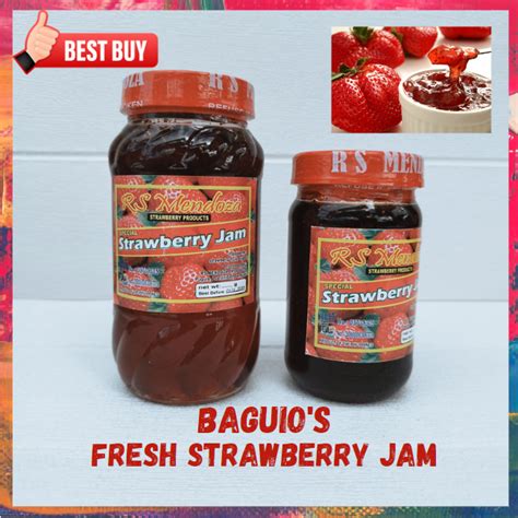 Fresh Strawberry Jam, Baguio Delicacies, Baguio Pasalubong, Baguio ...