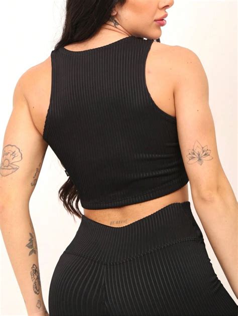 Top Academia Canelado Feminino Fitness Treino Ginástica Nude Azul Preto Fúscia ZERO