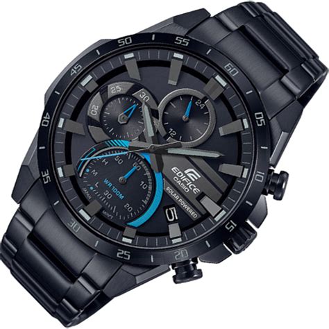 EQS 940DC 1BVUDF Đồng Hồ Casio Edifice Dây Kim Loại Mạ Ion Đen