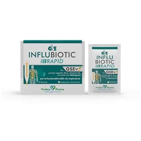 Gse Influbiotic Rapid 10 Bustine Prodeco Pharma ErbaKa