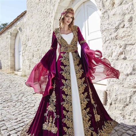 Bride Caftan Set Turkish Traditional Clothes Caftan Online Bridal