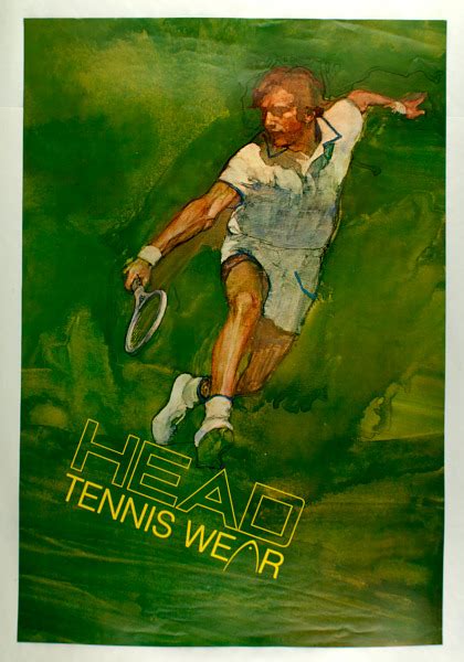 Poster For Head Tennis National Museum Of American History