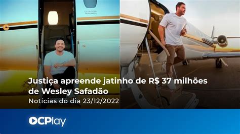 Justiça apreende jatinho de R 37 milhões de Wesley Safadão YouTube