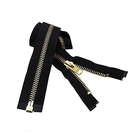 Extra Heavy Jacket Separating Zipper Ykk Brass Metal Separating