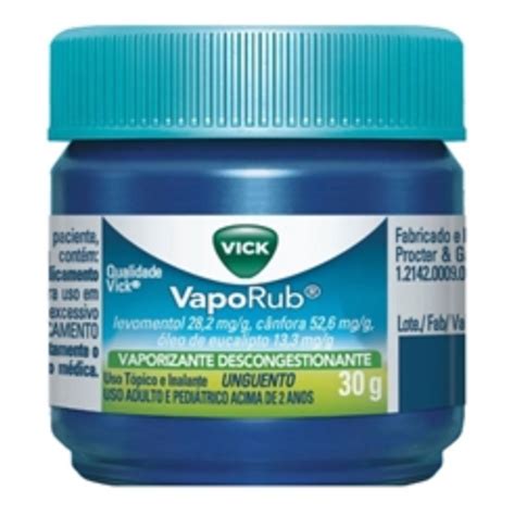 VICK VAPORUB UNGUENTO 30G PROCTER FARMA