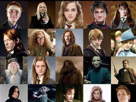 Todos Os Personagens De Harry Potter - Você Conhece Todos Os Personagens De Harry Potter? | Fernanda Evelyn ...