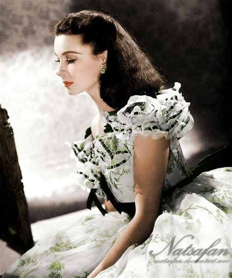 Scarlett O'Hara ~ Coloured photo by natsafan on DeviantArt