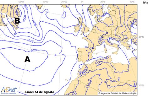 Anticiclón Meteorología Presión Atmosférica Wikisabio