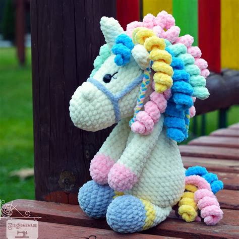 Плюшевая Лошадка Крючком Амигуруми Лучшая Фото Подборка