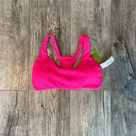 Boutique La Vie En Rose Women S Pink Bikini And Tankini Tops Depop